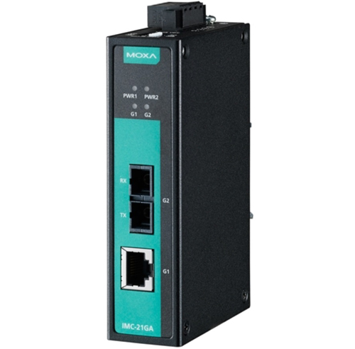 Ethernet медиаконвертеры MOXA IMC-21GA-SX-SC
