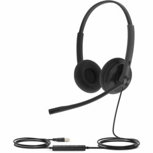 Гарнитура Yealink UH34 Dual UC USB Чёрный [UH34 DUAL UC]
