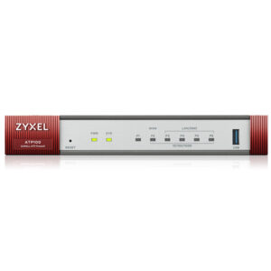 Межсетевой экран Zyxel ZyWALL ATP100, 2xWAN GE, 4xLAN/DMZ GE [ATP100-EU0102F]