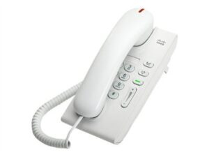 Телефон Cisco, 1 x SIP, 1 x FE, PoE, белый, slim, без LCD [CP-6901-WL-K9=]