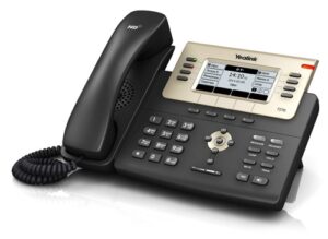 IP-телефон Yealink, 6 x SIP, 2 x GE, 3.6" LCD, PoE [SIP-T27G]