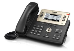 IP-телефон Yealink, 6 x SIP, 2 x GE, 3.7" LCD, PoE [SIP-T27P]