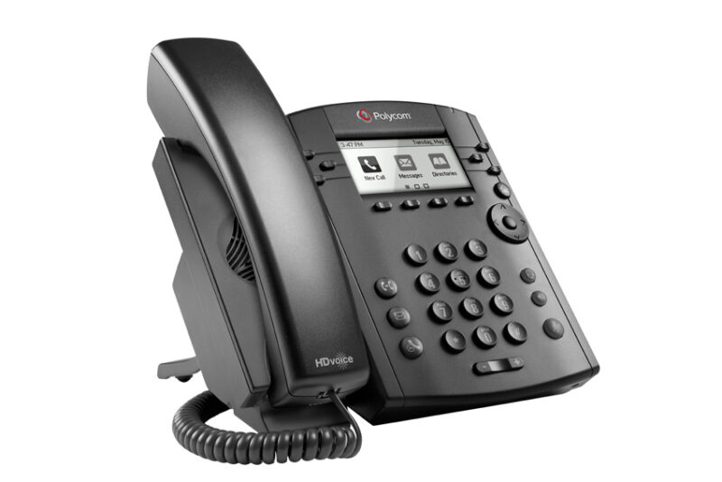 IP телефон Polycom VVX 300 [2200-46135-025] — изображение 2