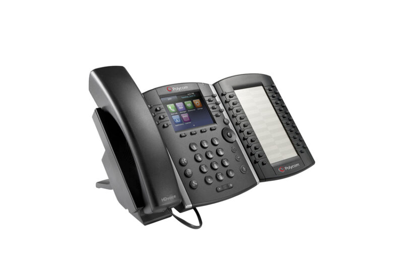 IP телефон VVX 410 (Microsoft Lync edition) [2200-46162-018] — изображение 5