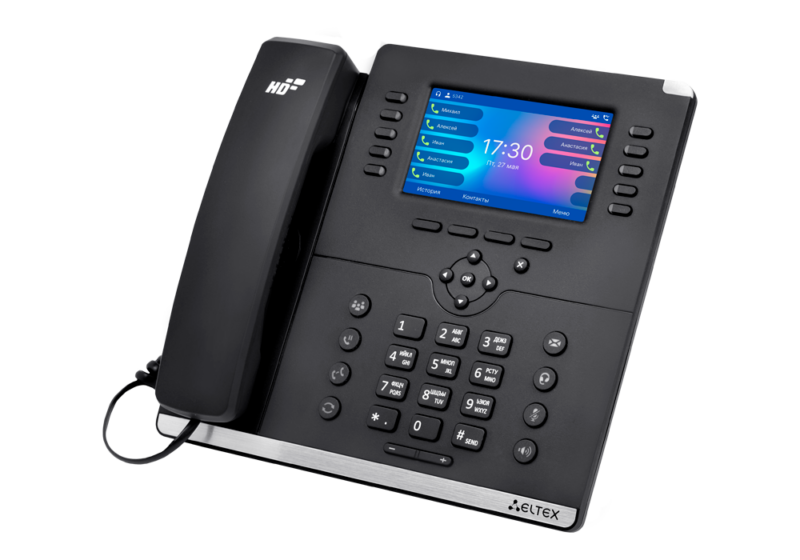 vp-30p_fr_left VP-30P-WB Eltex IP телефон — изображение 1