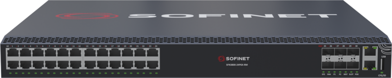 Коммутатор доступа SOFINET L3 [SFN3800-24P6X-RM] — изображение 1