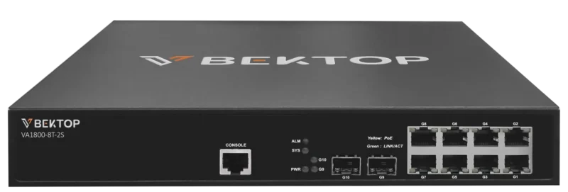 Коммутатор доступа Вектор Технологии  L2 [VA1800-8T-2S] — изображение 1