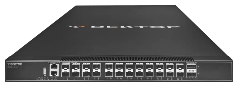 Коммутатор ядра Вектор Технологии L3 [VC6400-24X-2Q] — изображение 1