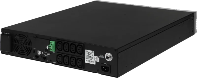ИБП Powercom серии Smart RT 1350 Вт [SRT-1500A LCD] — изображение 4
