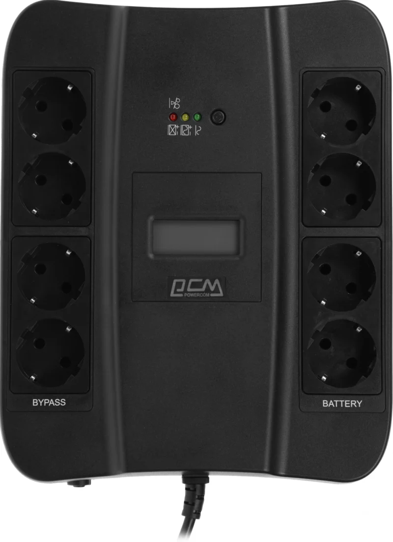 ИБП Powercom серии Spider U 540 Вт [SPD-900U LCD] — изображение 2