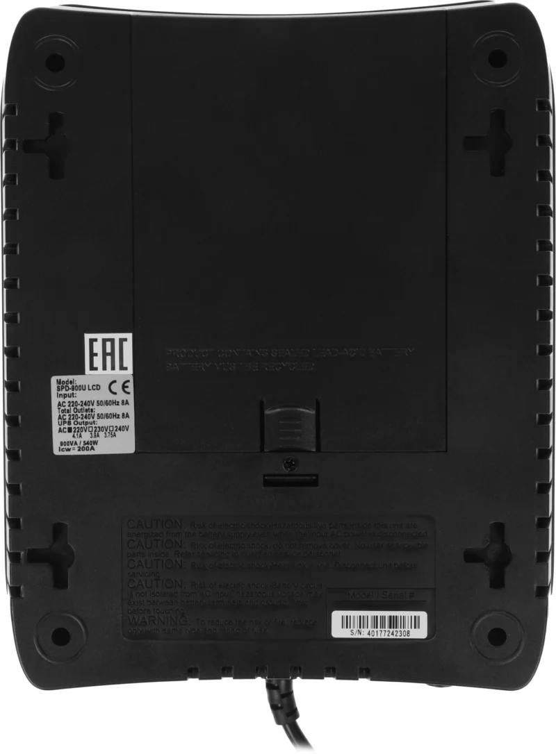 ИБП Powercom серии Spider U 540 Вт [SPD-900U LCD] — изображение 3