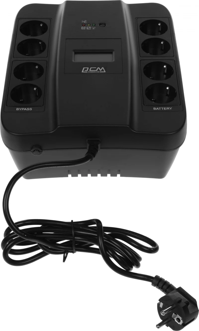 ИБП Powercom серии Spider U 540 Вт [SPD-900U LCD] — изображение 4