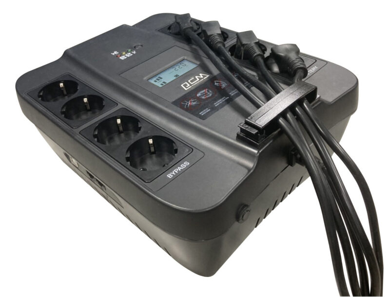 ИБП Powercom серии Spider U 605 Вт [SPD-1100U LCD USB] — изображение 2