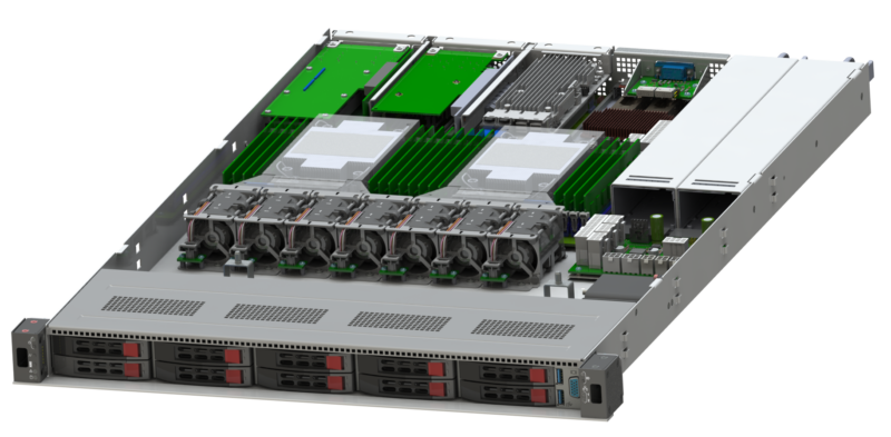 СХД НОРСИ-ТРАНС SHARXDC Пантера-110 G3 1U — конфигурируемый — изображение 2