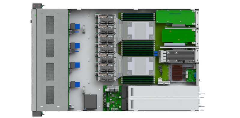 СХД НОРСИ-ТРАНС SHARXDC Пантера-110 G3 1U — конфигурируемый — изображение 3