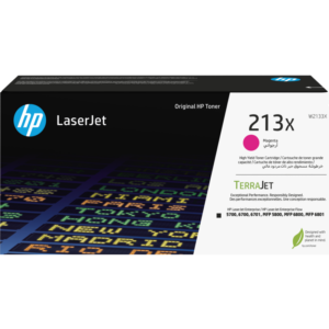 Пурпурный тонер-картридж HP увеличенной емкости [W2133X]