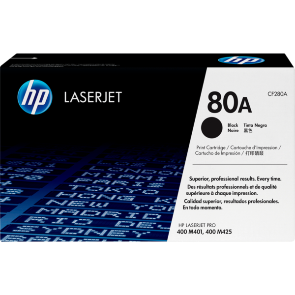 Черный тонер-картридж HP [CF280A]