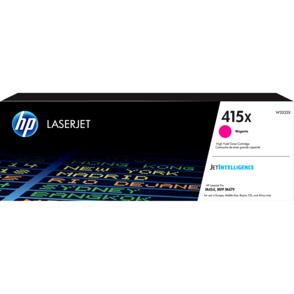 Пурпурный тонер-картридж HP увеличенной емкости [W2033X]