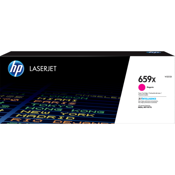Пурпурный тонер-картридж HP увеличенной емкости [W2013X]