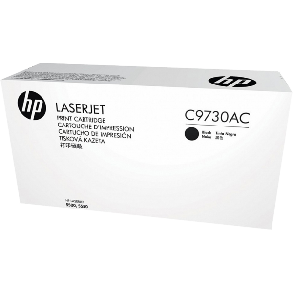 Черный тонер-картридж HP [C9730AC]