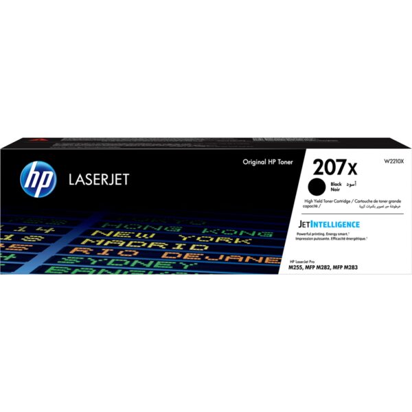 Черный тонер-картридж HP увеличенной емкости [W2210X]