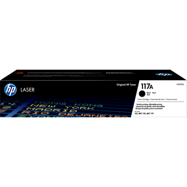 Черный тонер-картридж HP [W2070A]