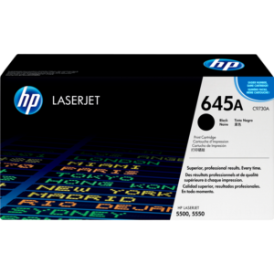 Черный тонер-картридж HP [C9730A]