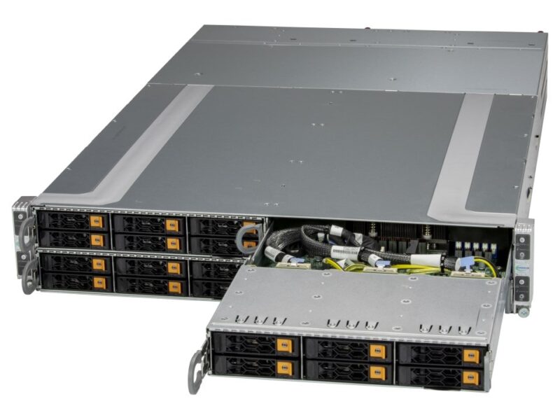 Вычислительный модуль Supermicro GrandTwin 2U [AS-2115GT-HNTR] — изображение 1