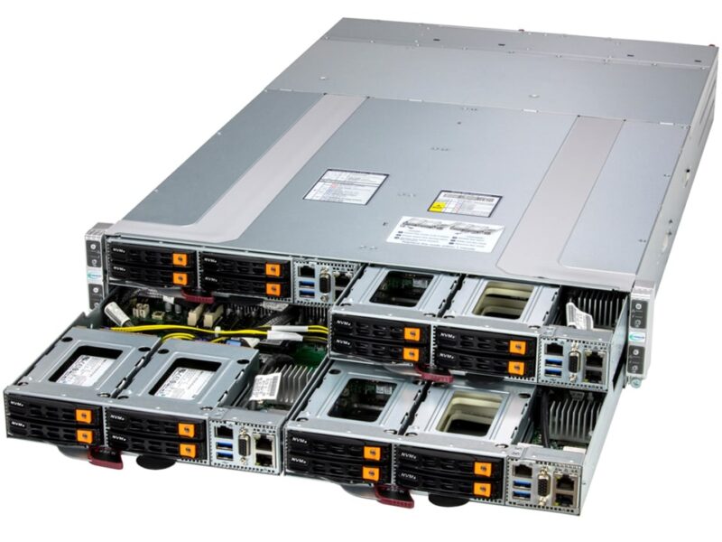 Вычислительный модуль Supermicro GrandTwin 2U [AS-2116GT-HNTF] — изображение 1