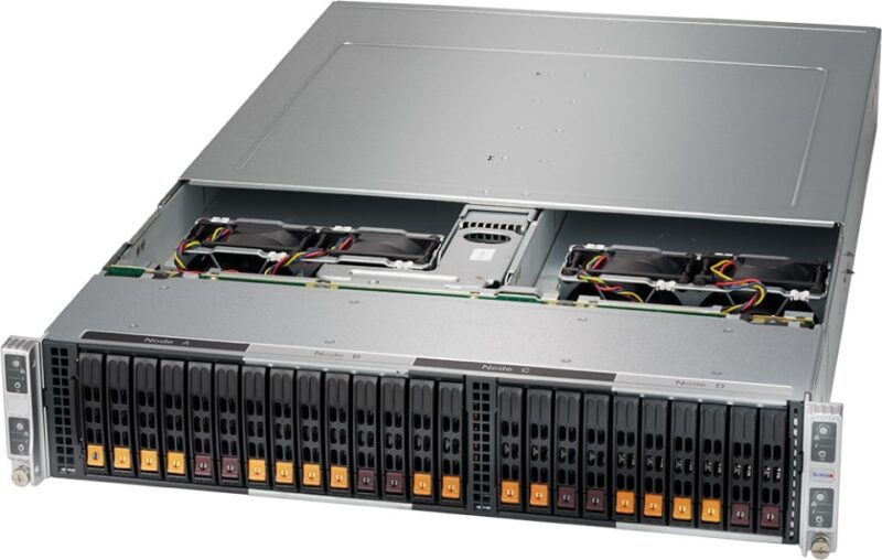 Вычислительный модуль Supermicro BigTwin 2U [AS-2124BT-HNTR] — изображение 1