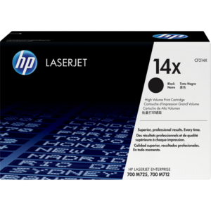 Черный тонер-картридж HP увеличенной емкости [CF214X]