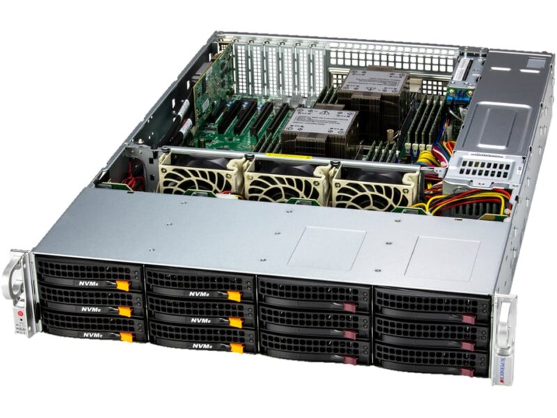 Сервер хранения данных Supermicro X13 2U [SSG-621E-ACR12L] — изображение 1