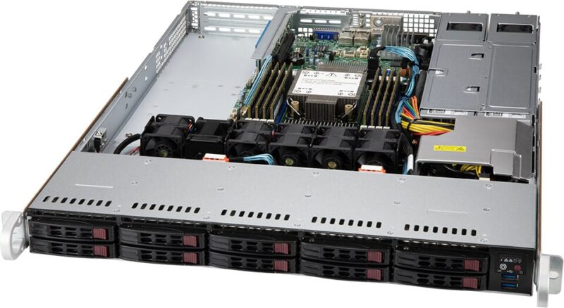 Сервер Supermicro WIO 1U [SYS-110P-WTR] — изображение 1