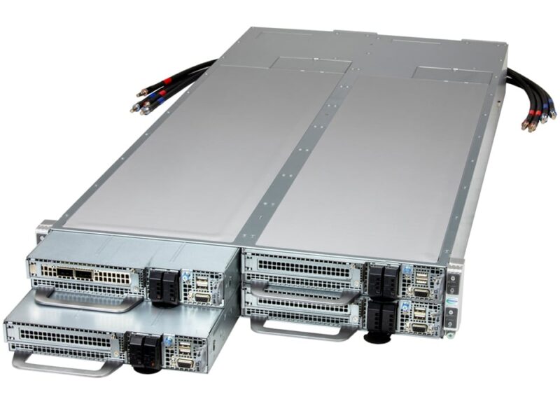 Вычислительный модуль Supermicro FlexTwin 2U [SYS-222FT-HEA-ALC] — изображение 1
