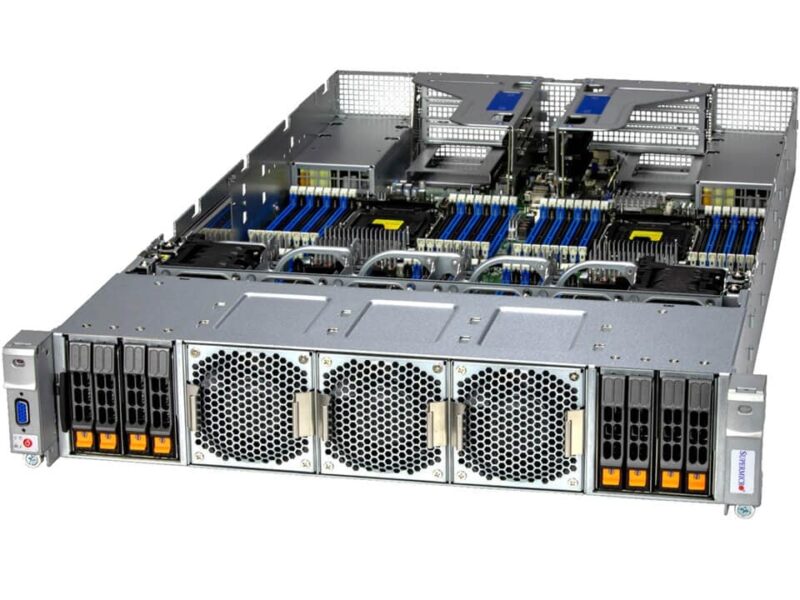 Многопроцессорный сервер Supermicro 2U [SYS-241H-TNRTTP] — изображение 1