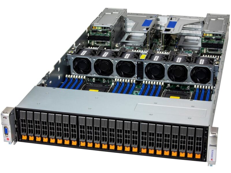 Многопроцессорный сервер Supermicro 2U [SYS-242B-NR] — изображение 1