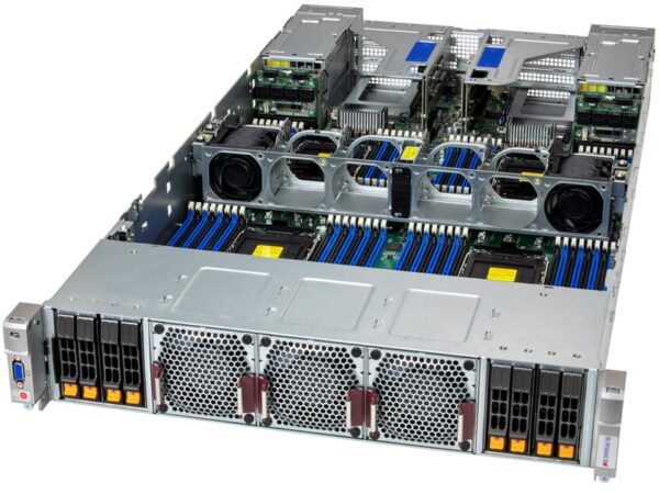 Многопроцессорный сервер Supermicro 2U [SYS-242H-NR]