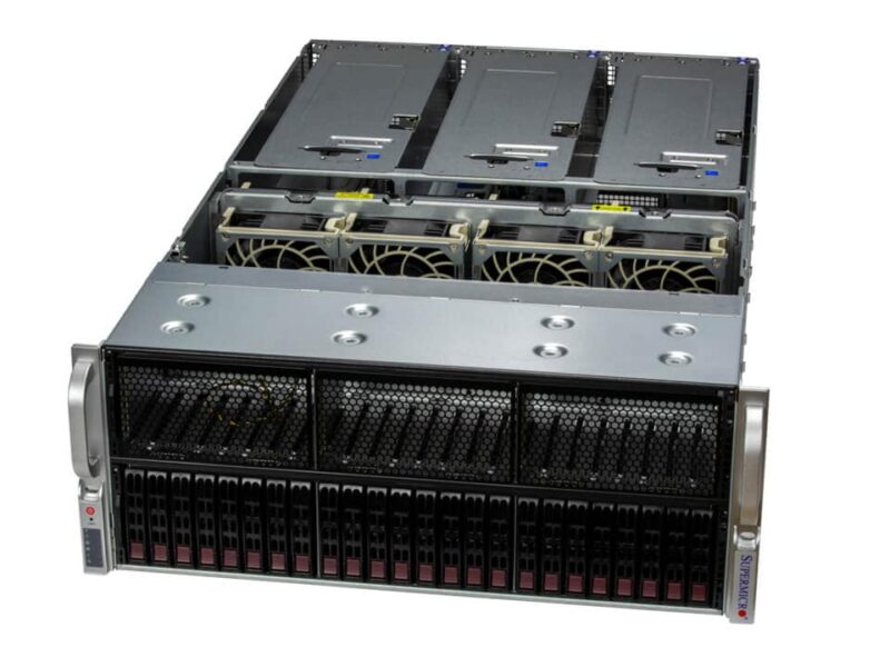 Многопроцессорный сервер Supermicro 4U [SYS-440P-TNRT] — изображение 1